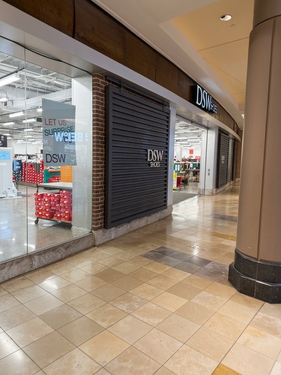 DSW interior view, King of Prussia, PA